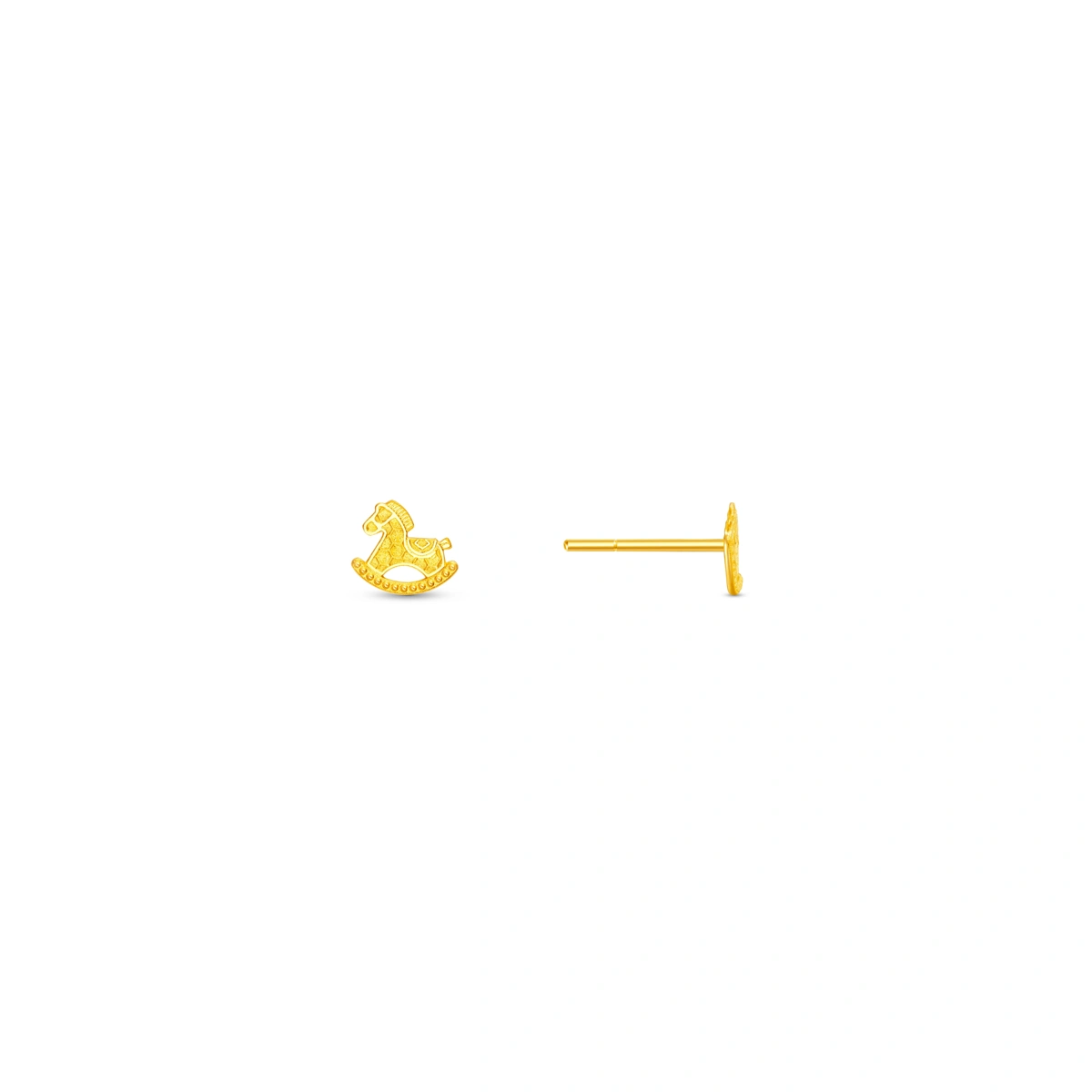999.9 Gold earrings
