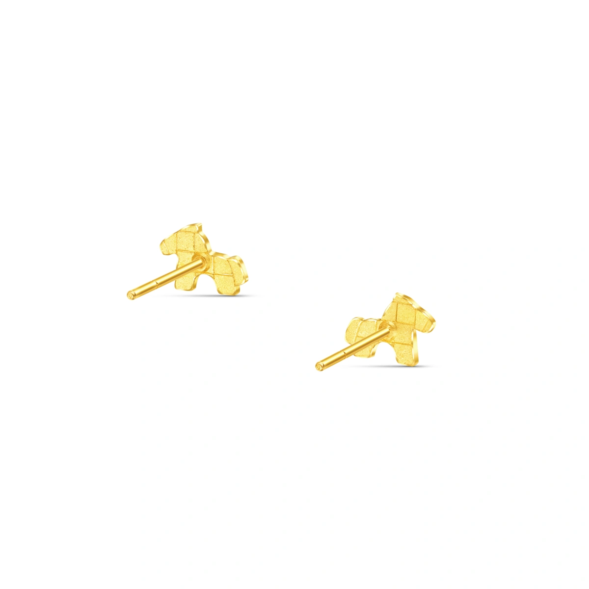 999.9 Gold earrings