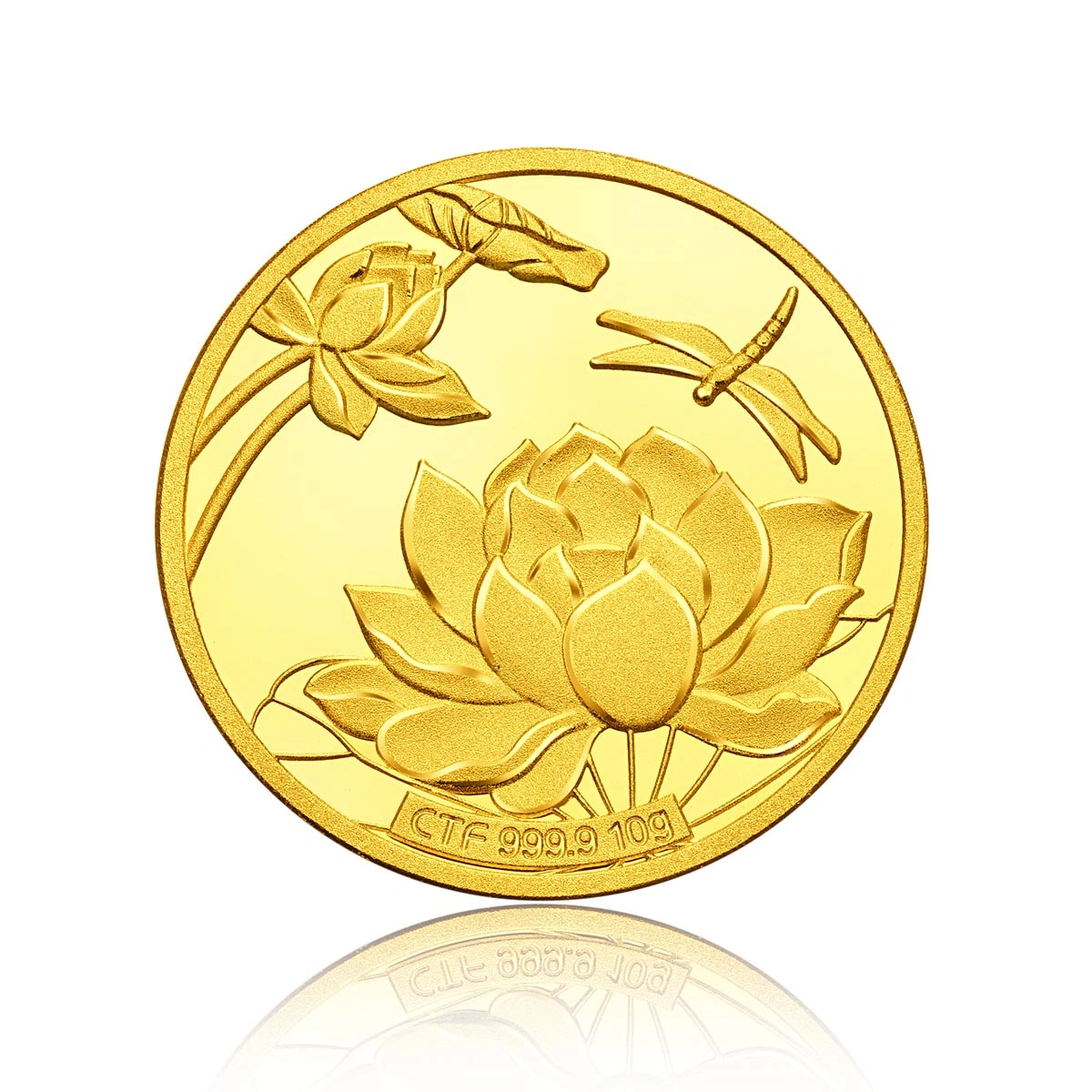 富貴有餘999.9黃金飾金工藝品金章