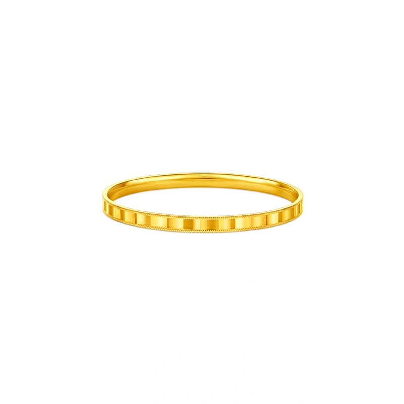 999.9 Gold bangle