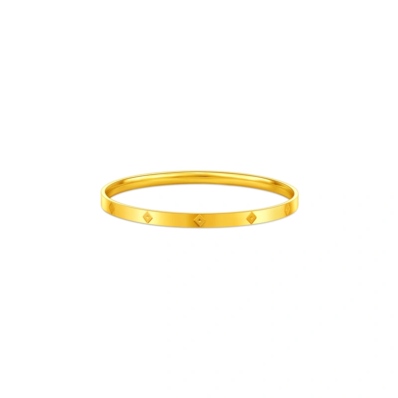 999.9 Gold bangle