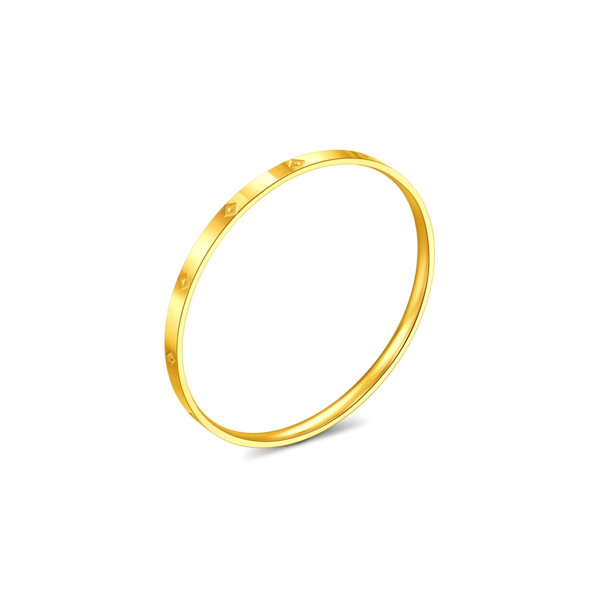 999.9 Gold bangle