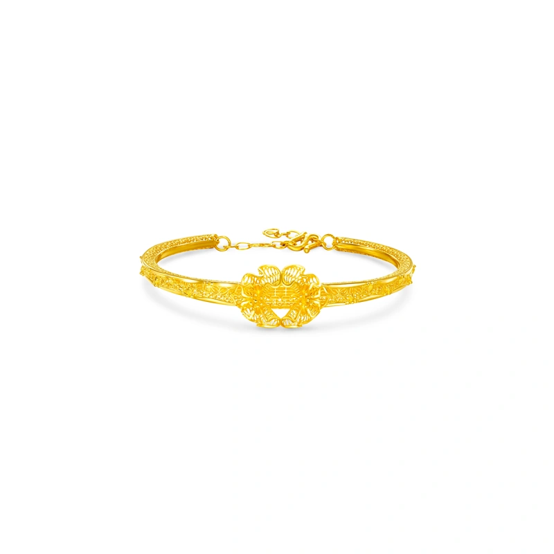 999.9 Gold bangle