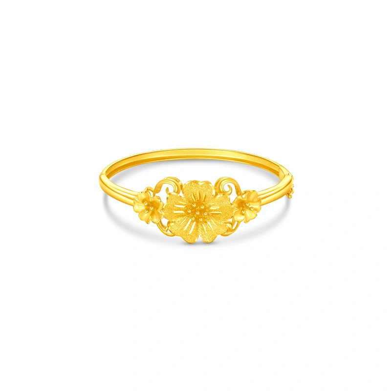 999.9 Gold bangle