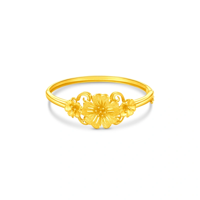 999.9 Gold bangle