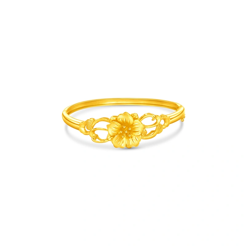 999.9 Gold bangle