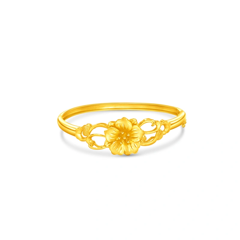 999.9 Gold bangle