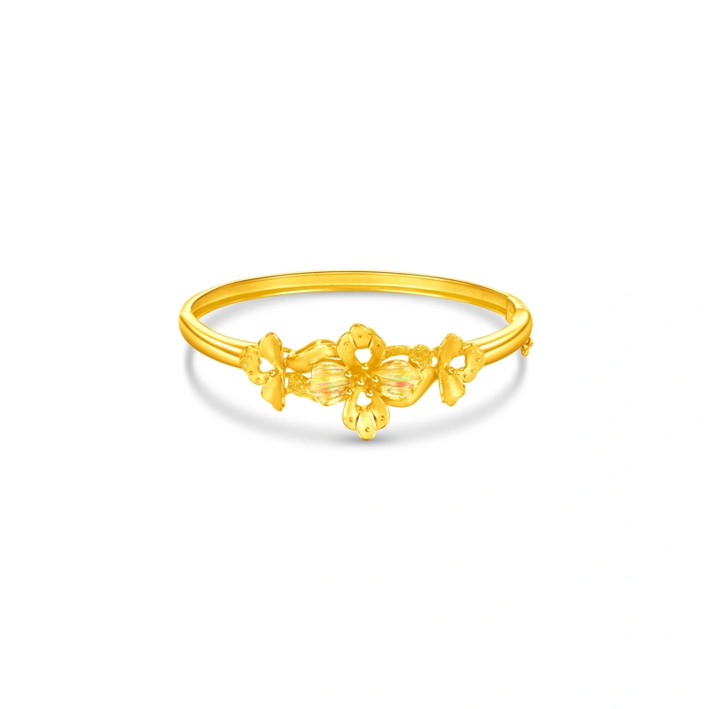 999.9 Gold bangle