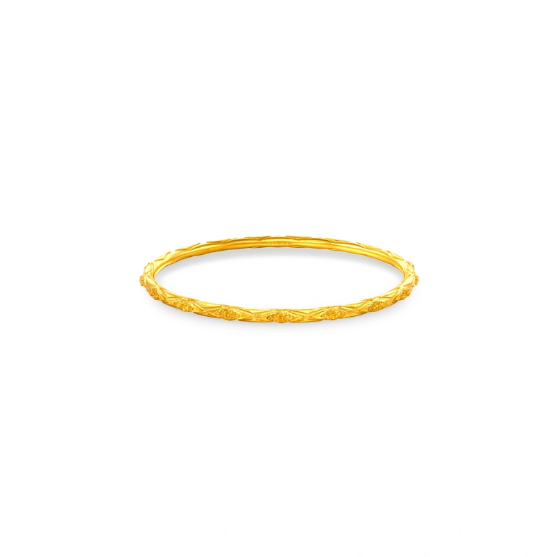 999 Gold bangle