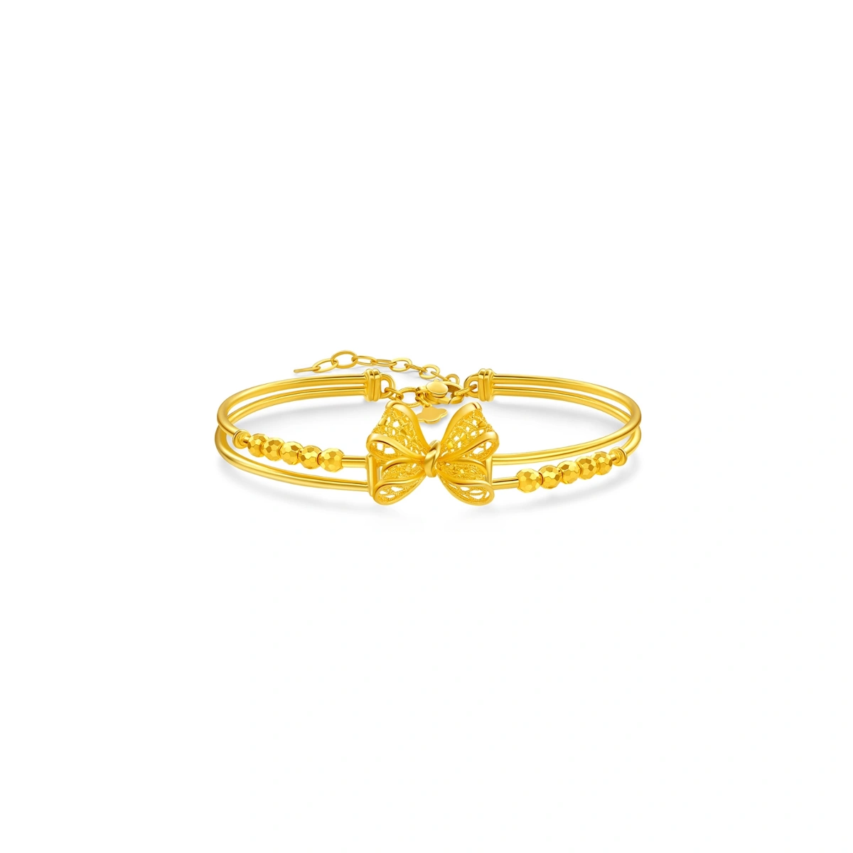 Ribbon 999.9 Gold bangle
