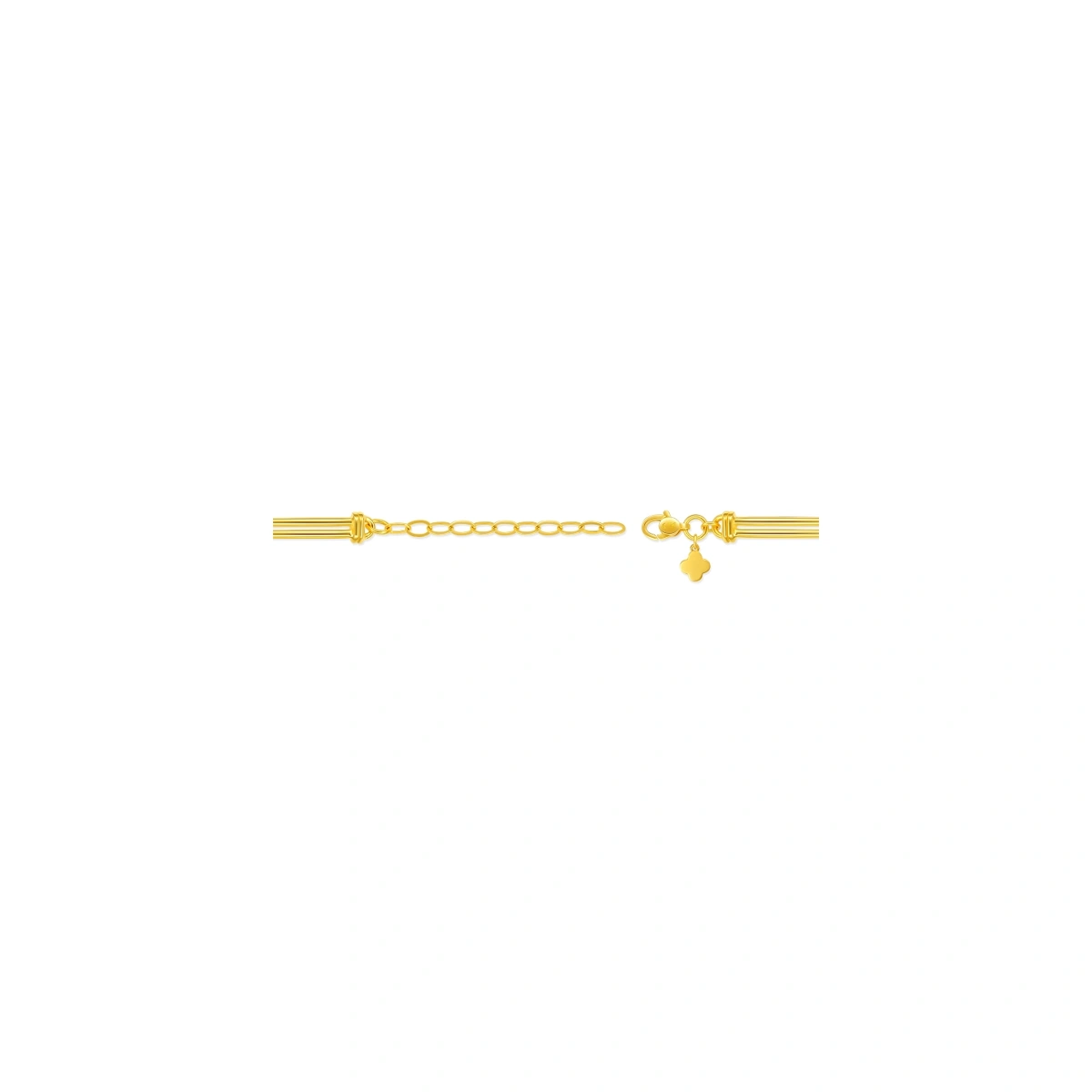 Ribbon 999.9 Gold bangle