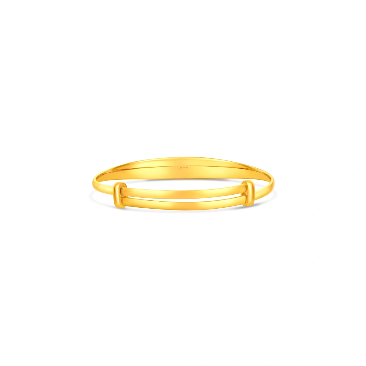 Peace 999.9 Gold Baby bangle