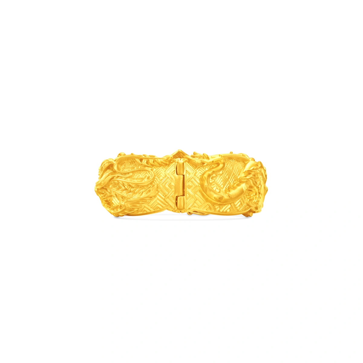 Dragon and Phoenix 999 Gold bangle