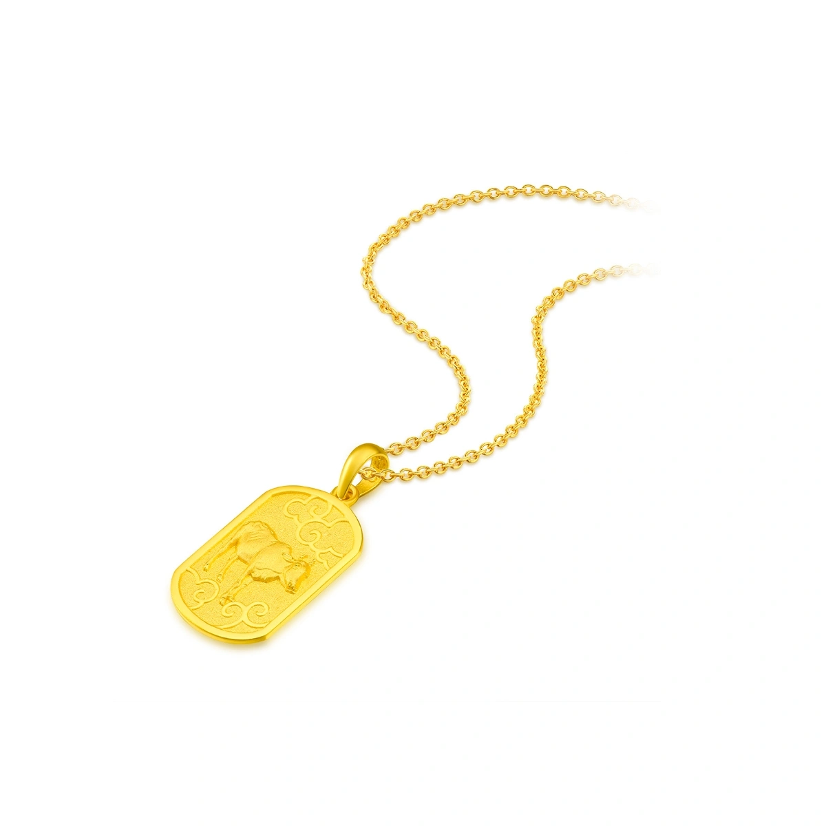 999.9 Gold pendant