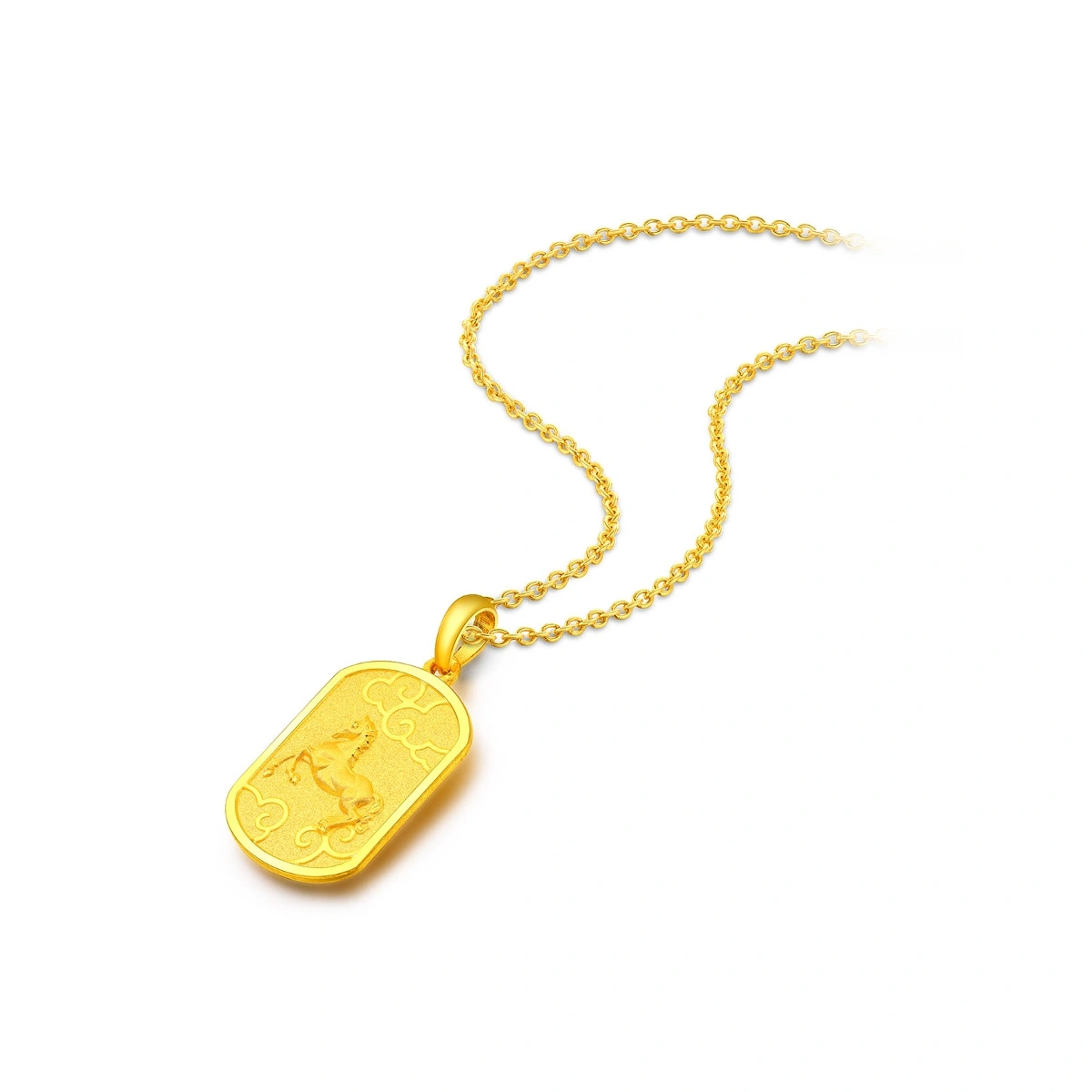 999.9 Gold pendant