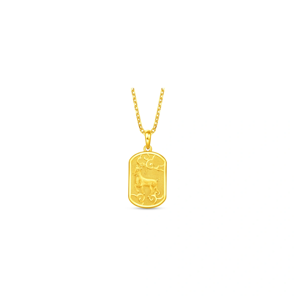 999.9 Gold pendant