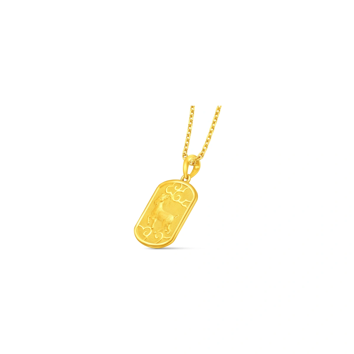 999.9 Gold pendant