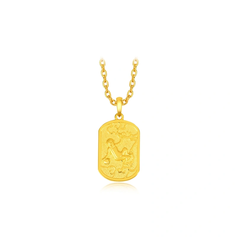 999.9 Gold pendant