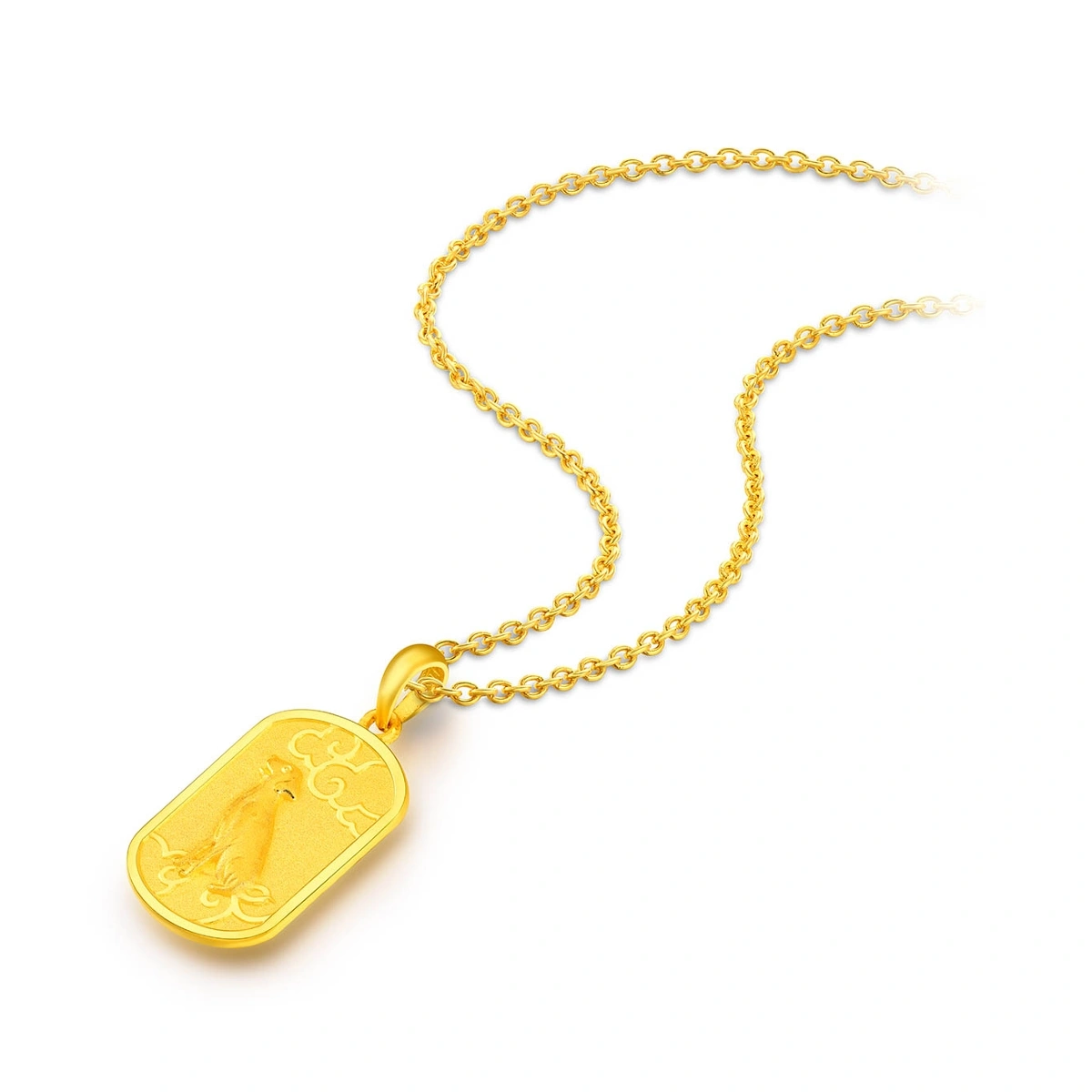 999.9 Gold pendant