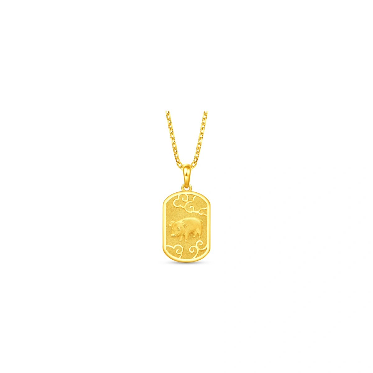 999.9 Gold pendant