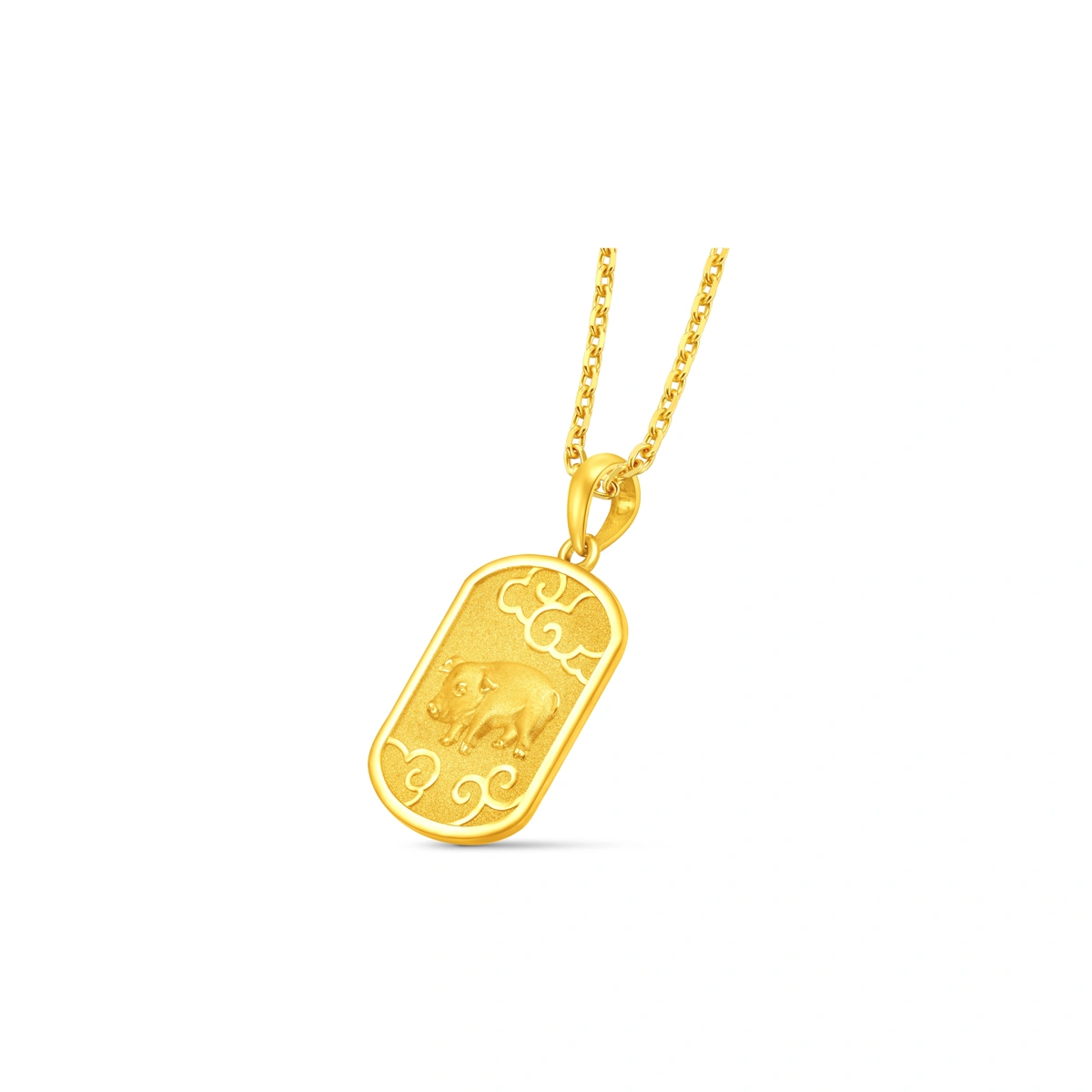 999.9 Gold pendant
