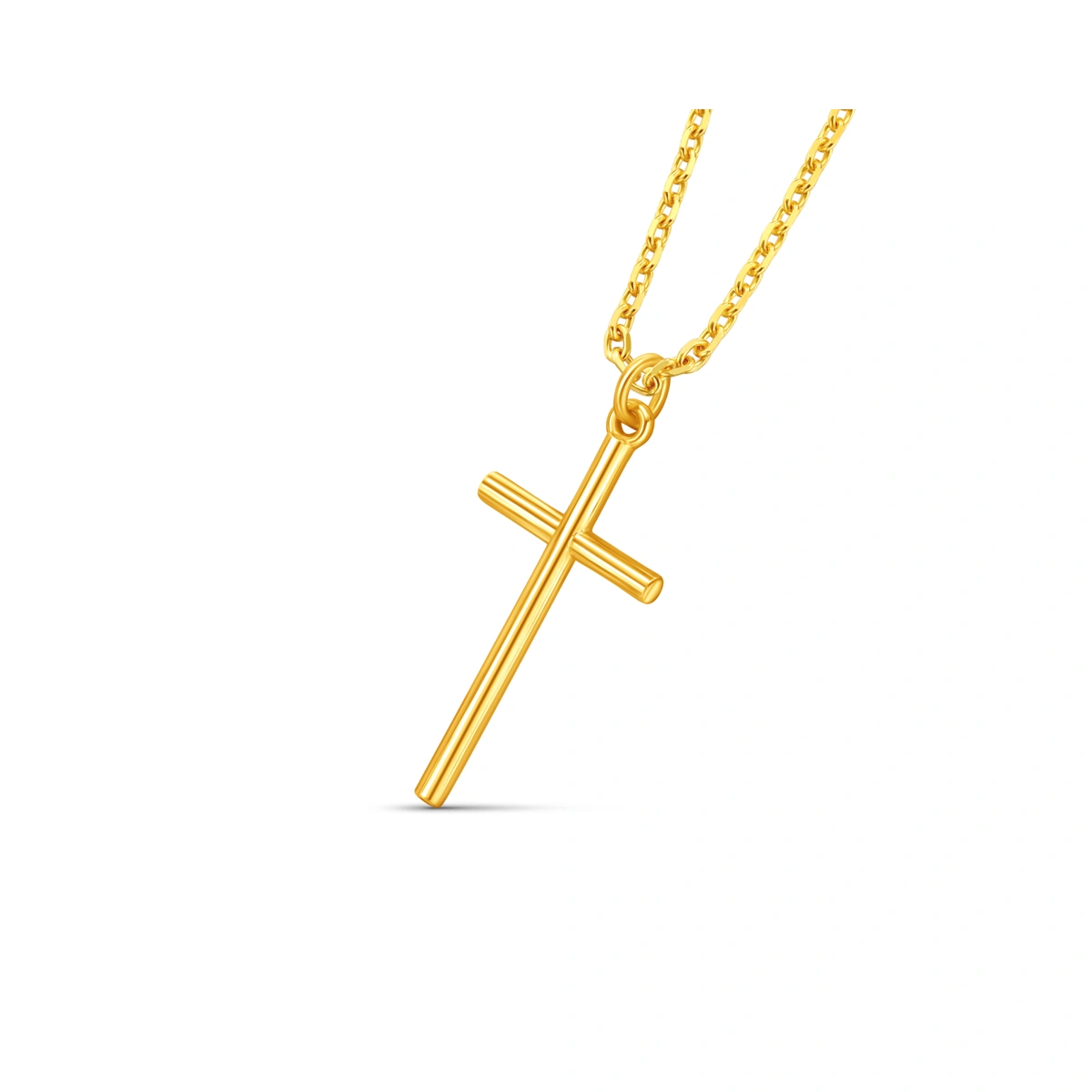 十字架999.9黃金吊墜