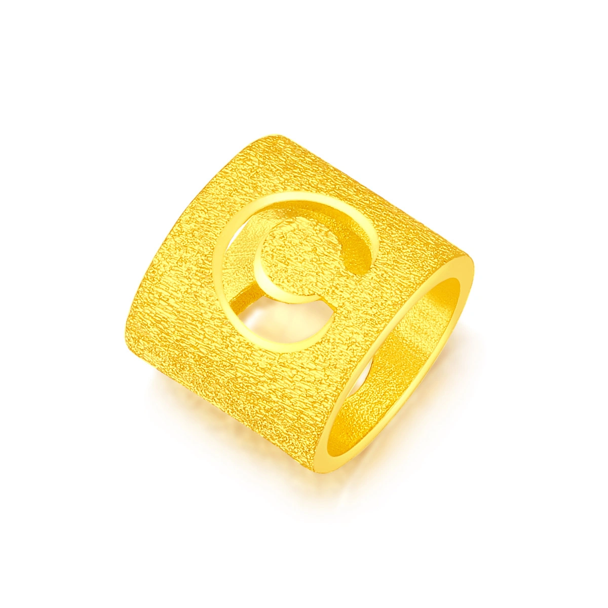 999.9黃金吊墜 (大版字母C)