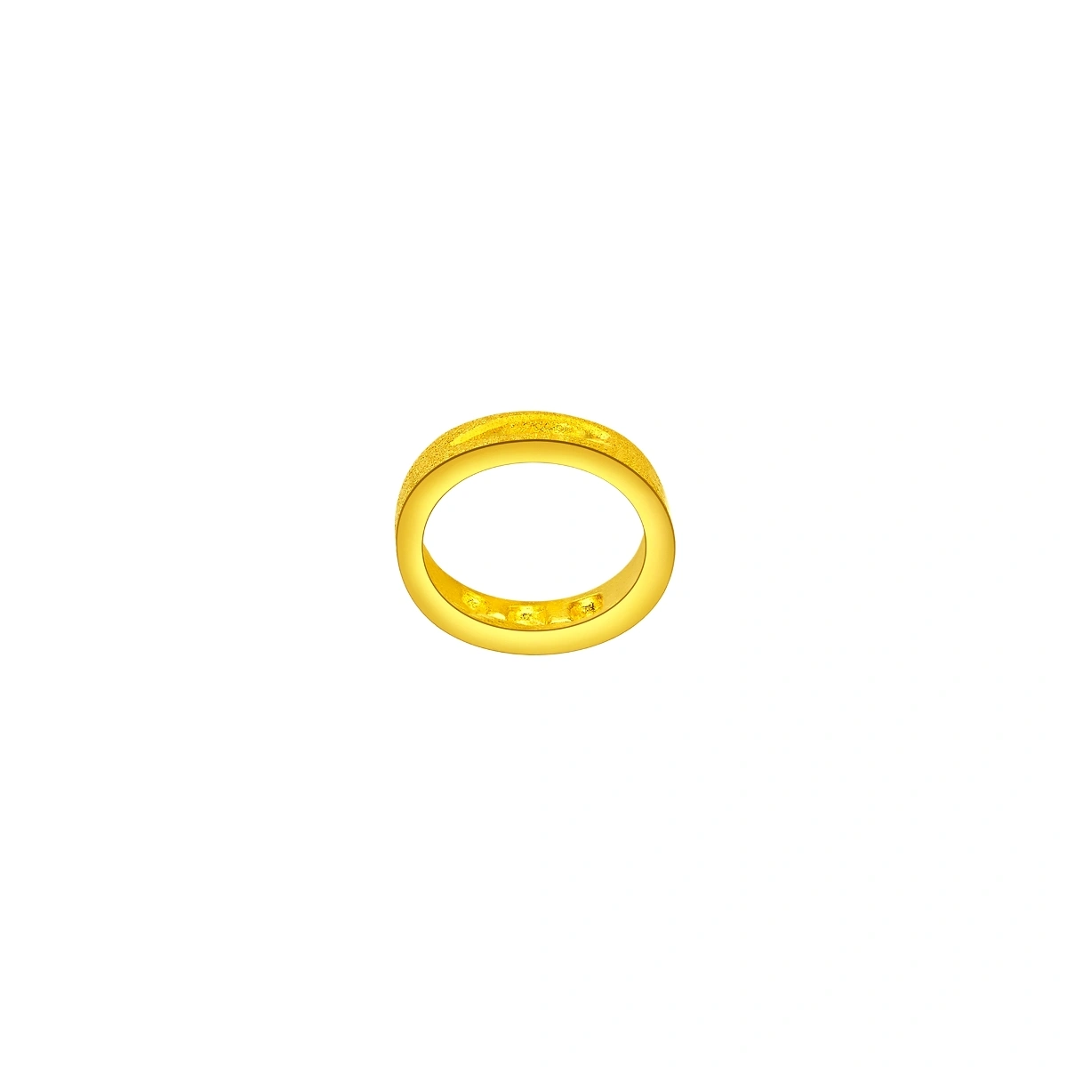 999.9 Gold Pendant (Large English Letter E)