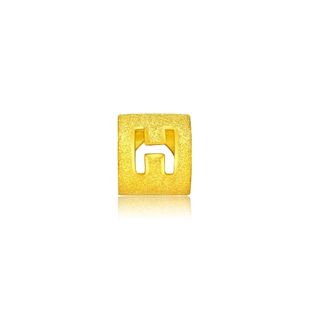 999.9黃金吊墜 (大版字母H)