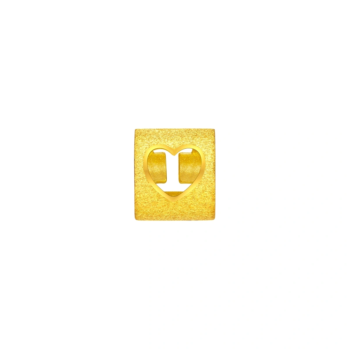 999.9 Gold Pendant (Large English Letter I)