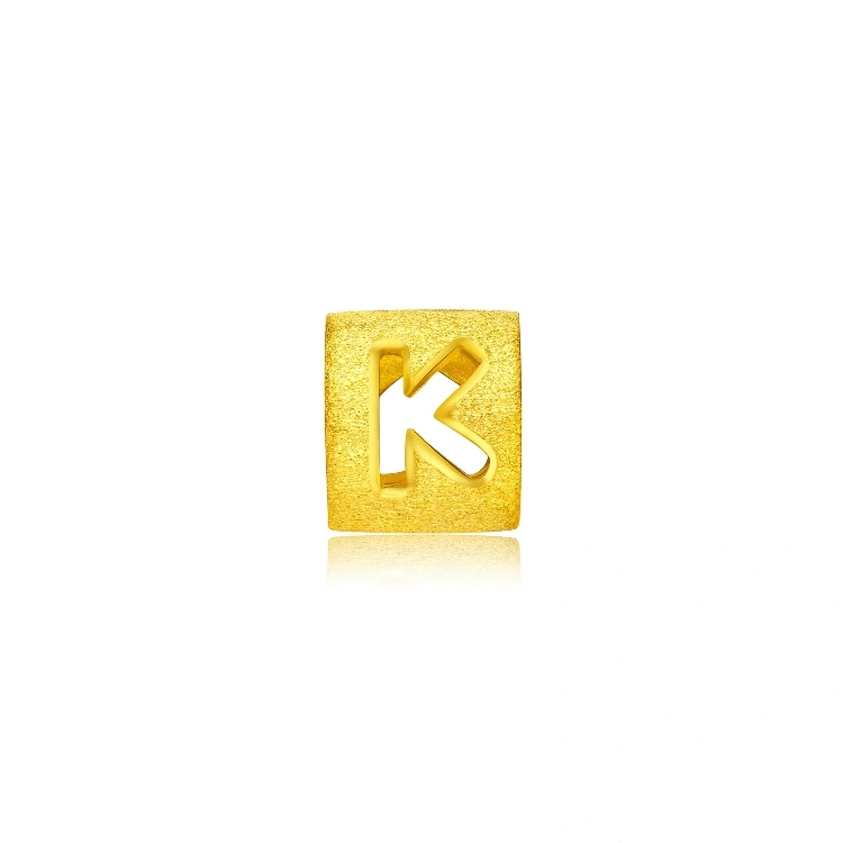 999.9黃金吊墜 (大版字母K)