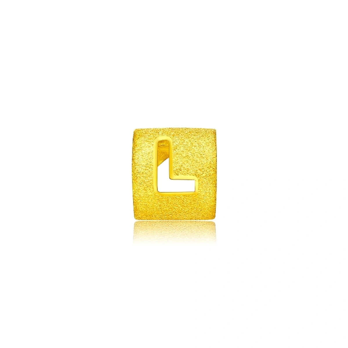 999.9黃金吊墜 (大版字母L)