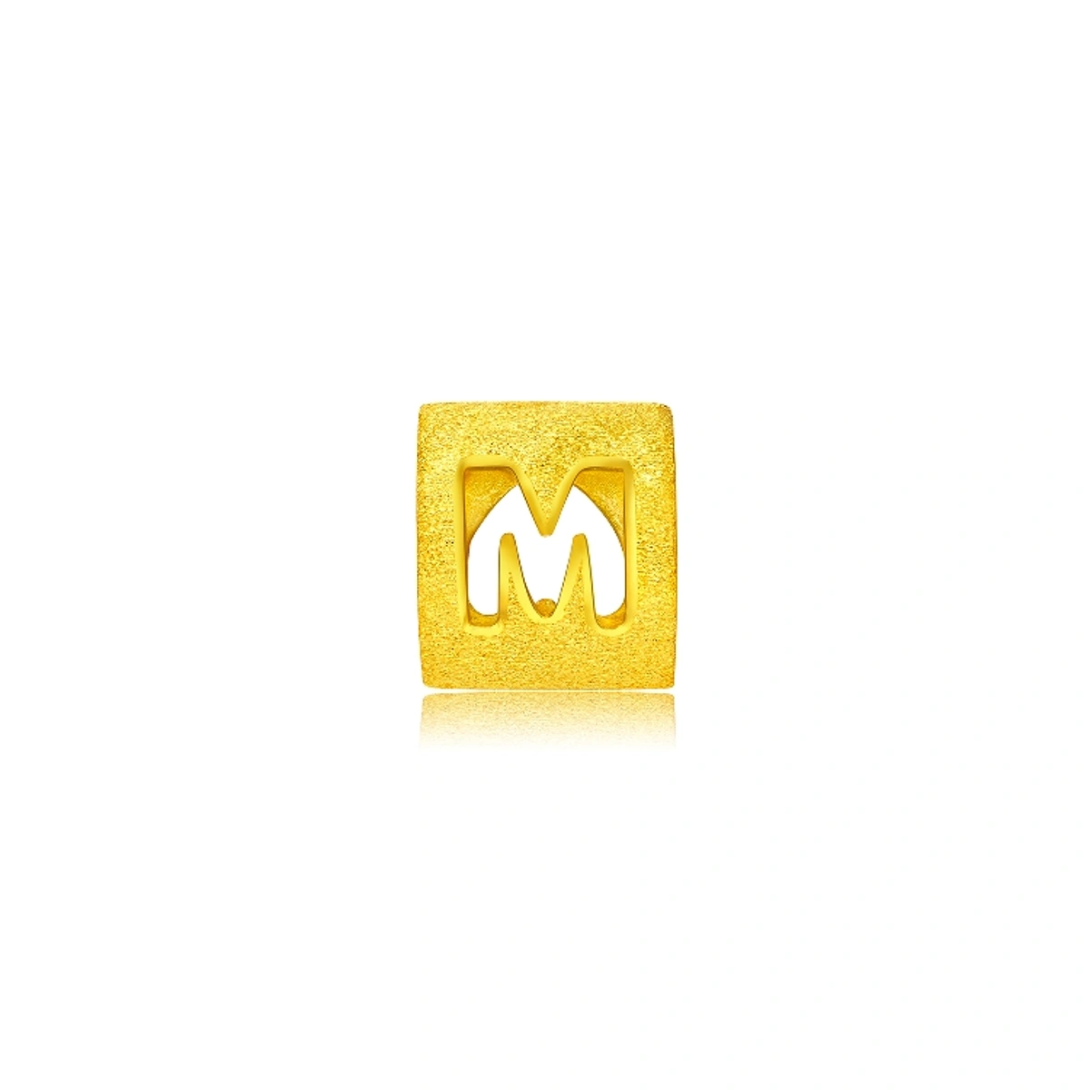 999.9黃金吊墜 (大版字母M)
