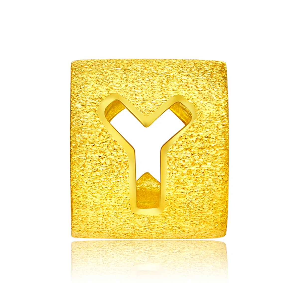 999.9黃金吊墜 (大版字母Y)