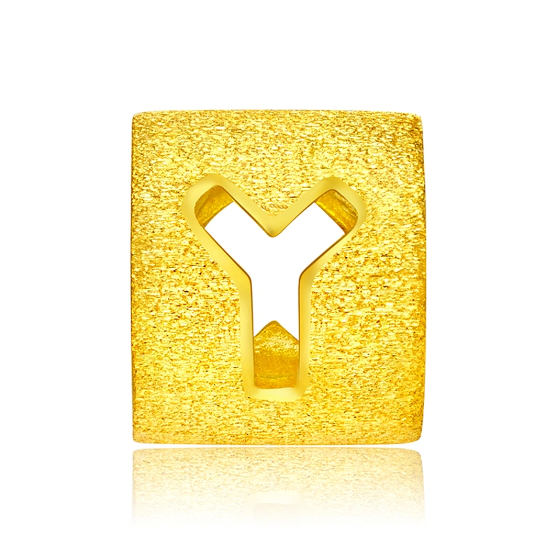 999.9黃金吊墜 (大版字母Y)