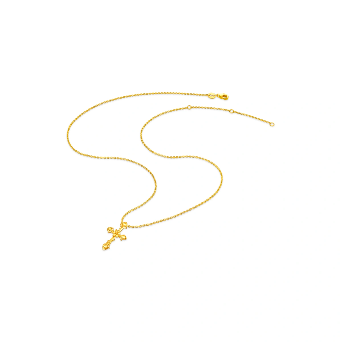 十字架999.9黃金吊墜