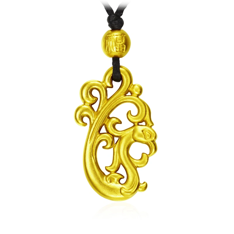 999 Gold pendant