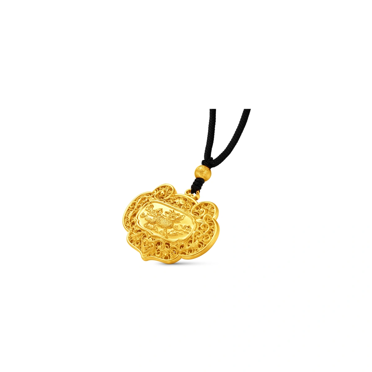 999 Gold pendant