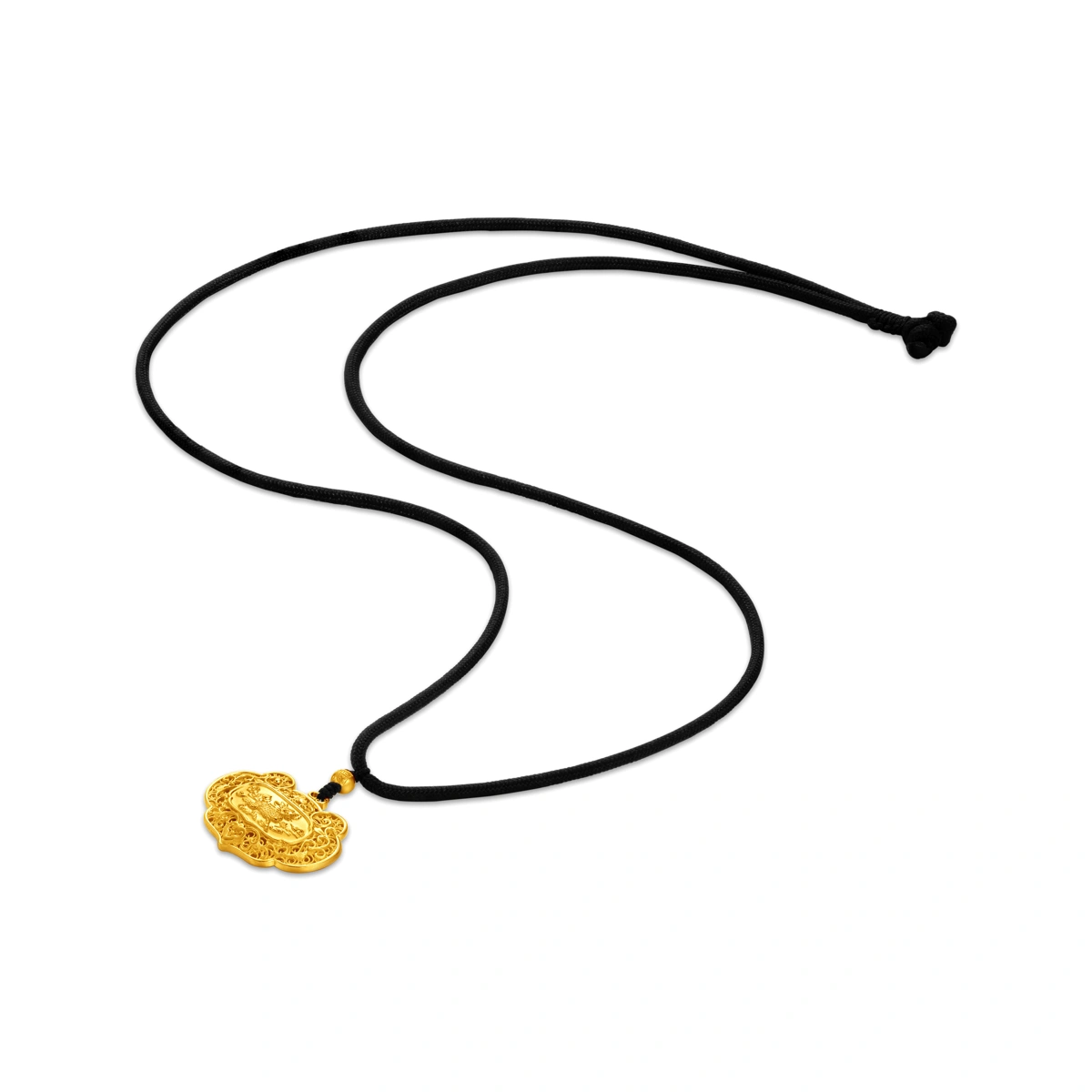 999 Gold pendant