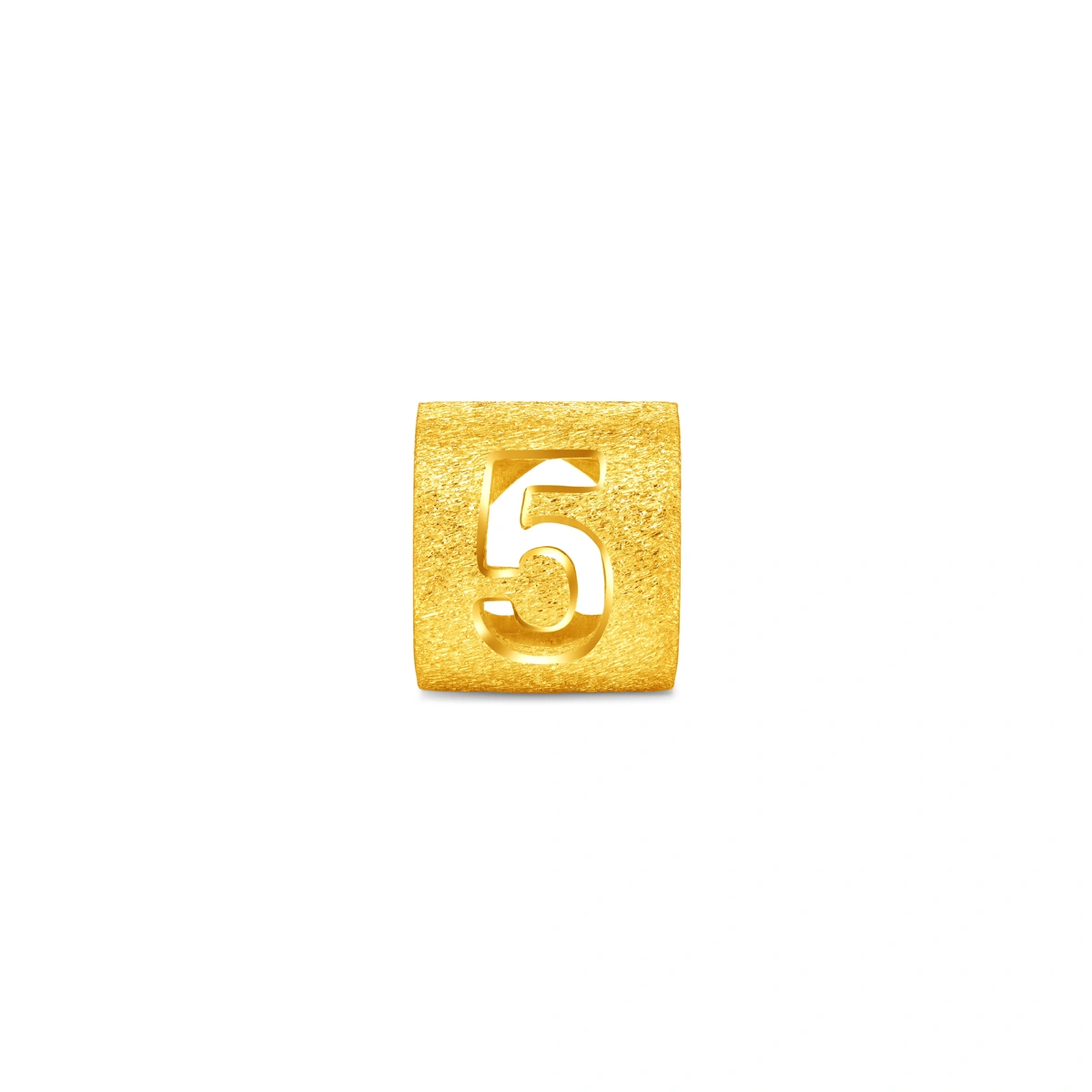 999.9 Gold pendant (Number 5)