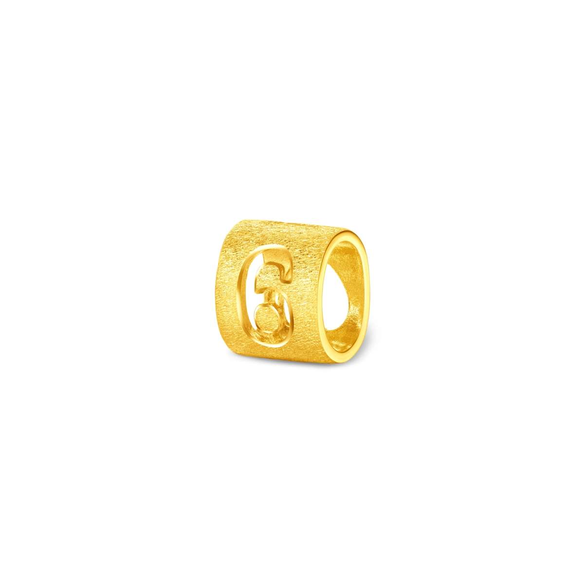 999.9 Gold pendant (Number 6)