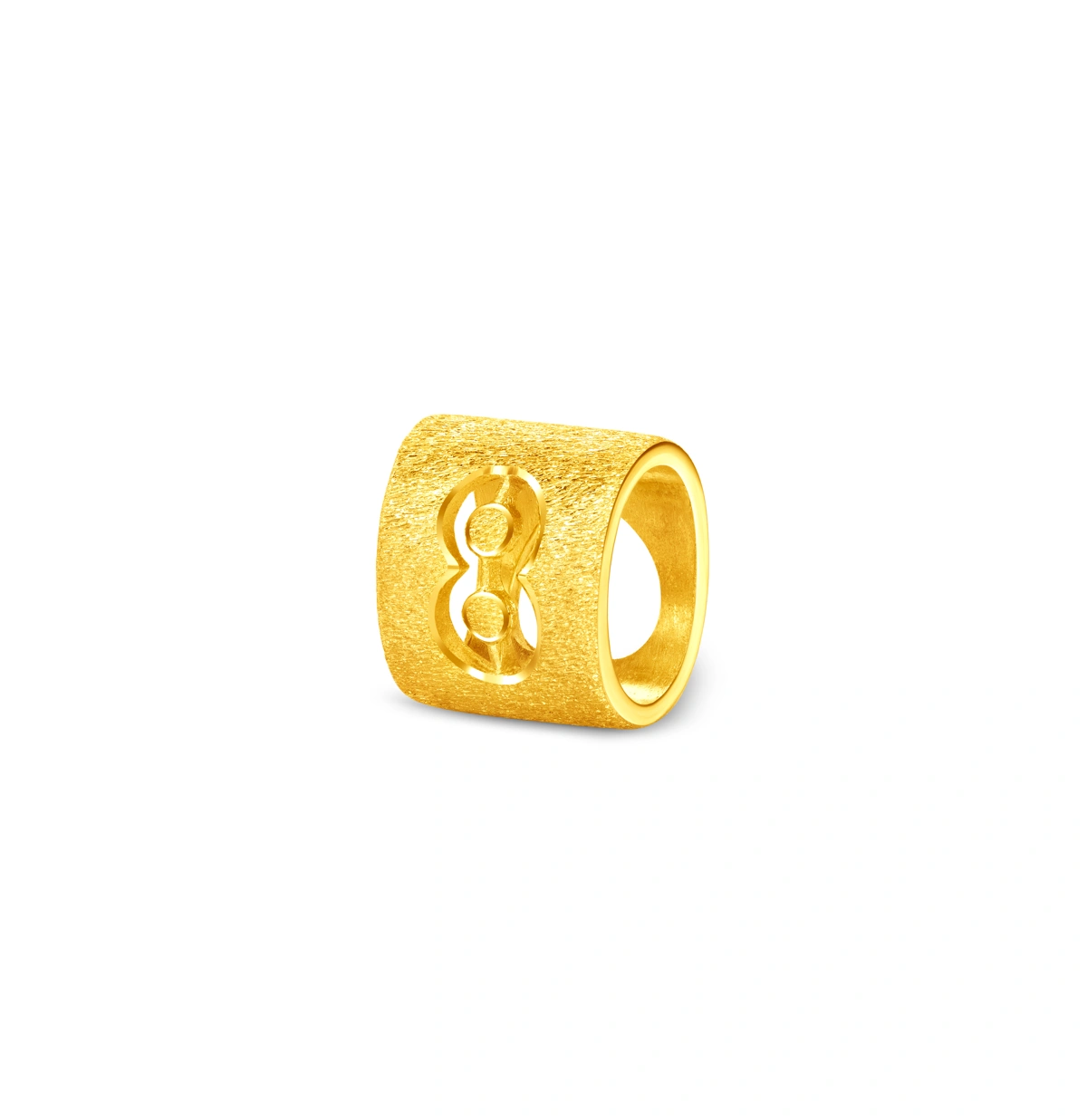 999.9黃金吊墜 (數字8)