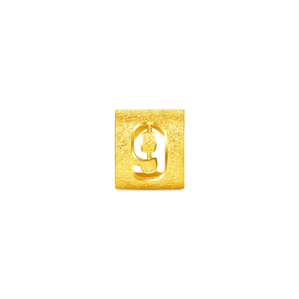 999.9 Gold pendant (Number 9)