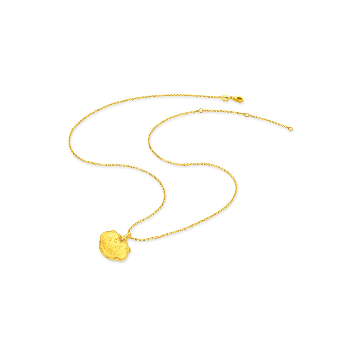 如意鎖包999.9黃金吊墜