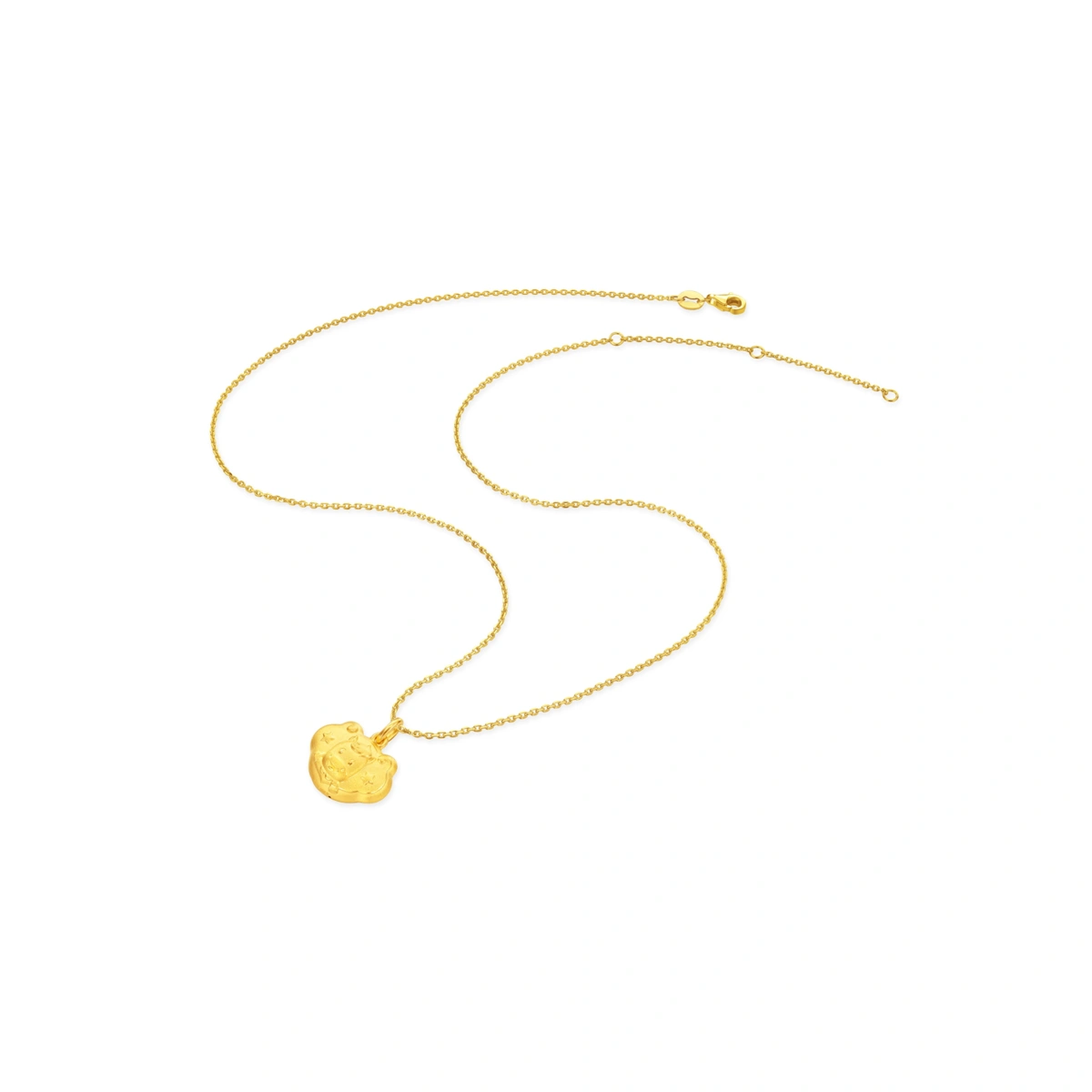 吉祥如意999.9黃金吊墜