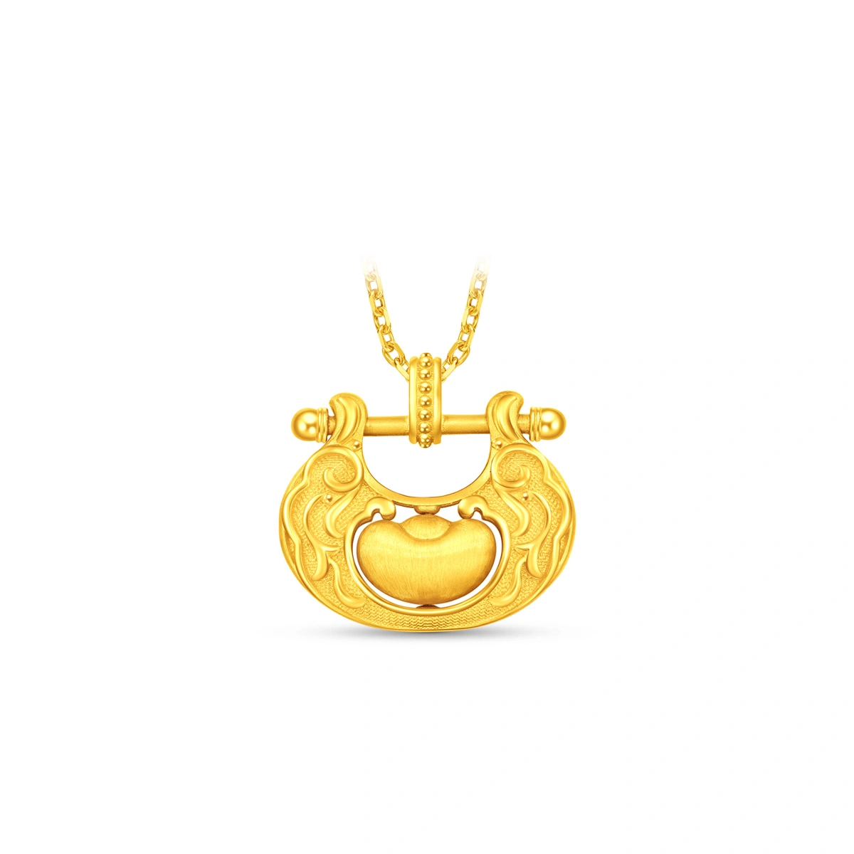999.9 Gold pendant