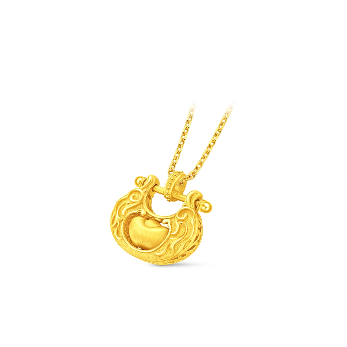 999.9 Gold pendant