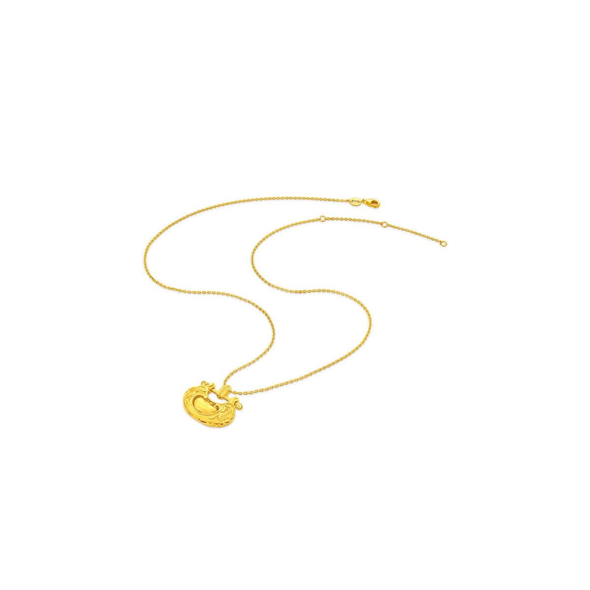 999.9 Gold pendant