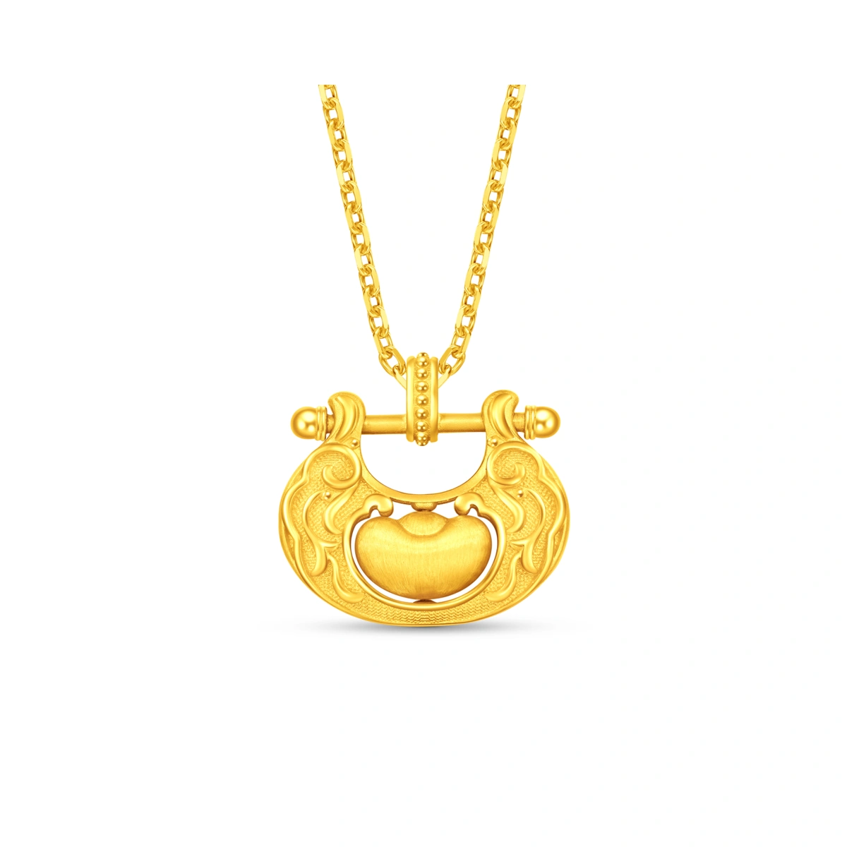 999.9 Gold pendant