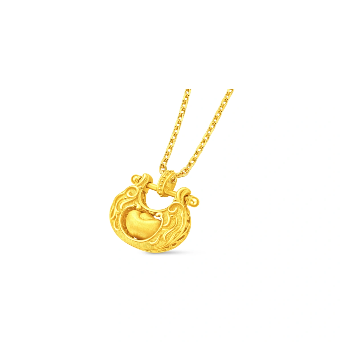 999.9 Gold pendant